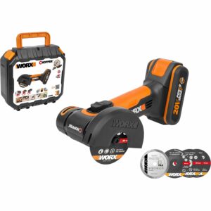 Worx 20 V Akku-Mini-Winkelschleifer 1 x 2 Ah WX801