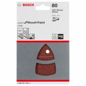 Bosch Schleifblatt-Set C430 Körnung 80