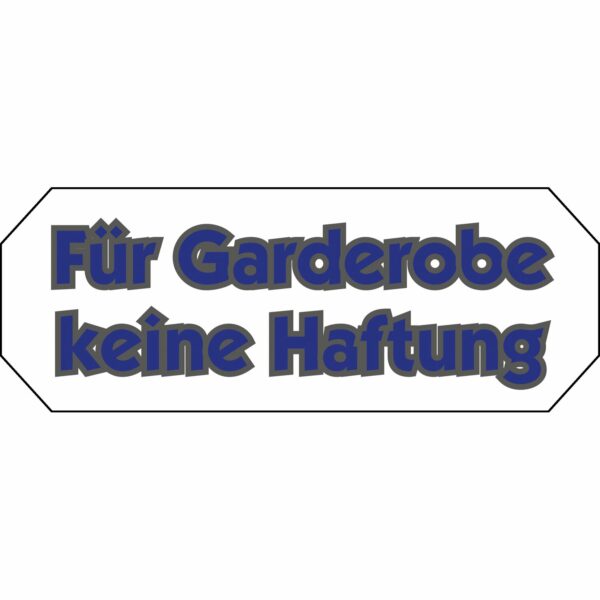 Doming Aufkleber Für Garderobe keine Haftung 10