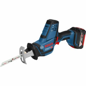 Bosch Professional Akku-Säbelsäge GSA 18 V-Li 2 x 4 Ah in L-Boxx