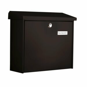 Burg Wächter Briefkasten Comfort 913 Schwarz