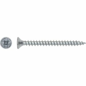 LUX Senkkopf Universalschraube PZ-Antrieb Ø 5 mm x 35 mm Verzinkt 12 Stück