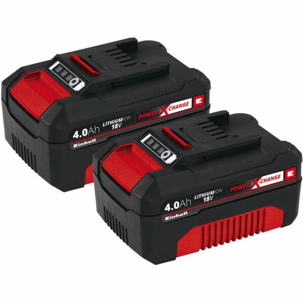 Einhell Power X-Change Akku PXC-Twinpack 2x 18 V 4 Ah