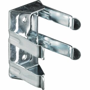 Hettich Clip für Sockelverstellfuß 58 x 30 x Ø 28 mm Stahl Verchromt 1 Stück