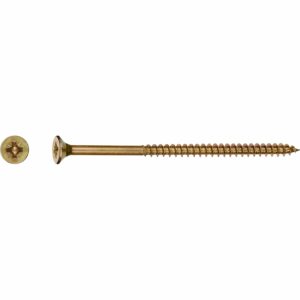 LUX Senkkopf Universalschraube Ø 6 mm x 80 mm Kreuzschlitz PZ-Antrieb 10 Stück