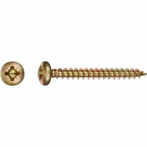 LUX Halbrundkopf Universalschraube Ø 4 mm x 40 mm Kreuzschlitz PZ-Antrieb 100 St