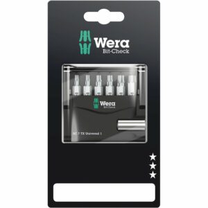 Wera Mini-Bit-Set Bit-Check 7 TX Universal 1 7-teilig