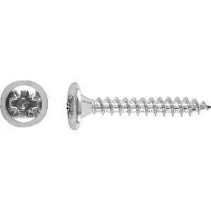 LUX Möbelrückwandschraube Ø 3 mm x 16 mm 60 Stück