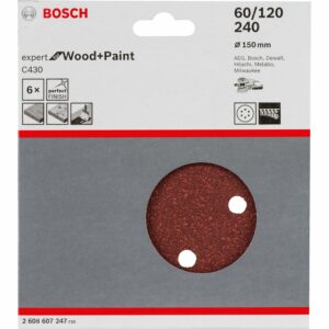 Bosch Schleifblatt-Set 6 Stück 150 mm C430