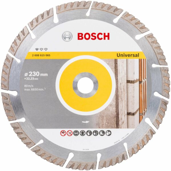Bosch Diamant-Trennscheibe 230 mm x 22/23 mm Standard für Universal