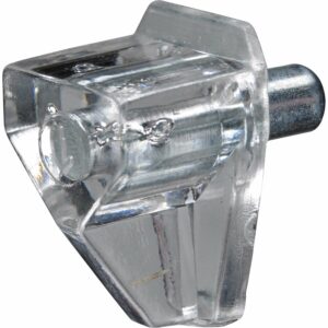 Hettich Kunststoff-Bodenträger Safety Ø 4 mm Transparent 20 Stück