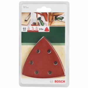 Bosch Schleifblatt-Set für Schleifplatte AVI 93 G Rot 93 mm Körnung 60 - 240