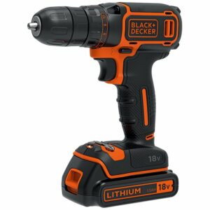 Black+Decker 18 V Akku-Bohrschrauber BDCDC18 inkl. 1