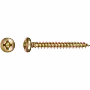 LUX Halbrundkopf Universalschraube Ø 5 mm x 16 mm mit PZ-Antrieb 100 Stück