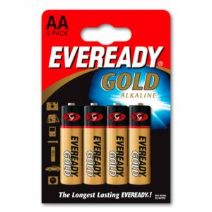 Energizer Alkaline Batterie Eveready Gold AA Mignon 4 Stück