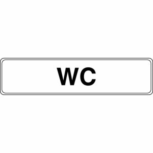 Schild WC 4