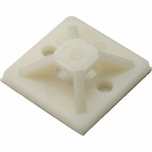 OBI Klebesockel 27 mm x 27 mm 50 Stück Weiß