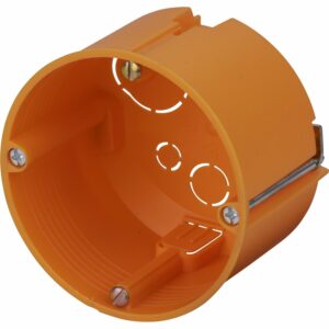 Hohlwanddose Ø 68 mm x 45 mm Orange IP30