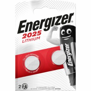 Energizer Knopfzelle Lithium CR 2025 2 Stück