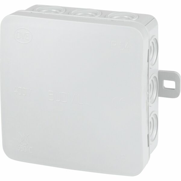 Abzweigkasten Aufputz 85 mm x 85 mm Grau IP54 10 Stück