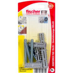 Fischer Gewindestangendübel Rodforce FGD 10 M6 TR 60 K