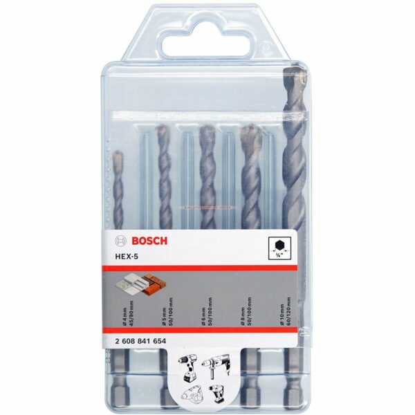 Bosch Betonbohrer-Set 5-teilig Hex-5