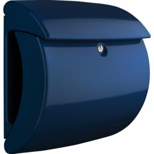 Burg-Wächter Kunststoff-Briefkasten Piano 886 Marine Blue