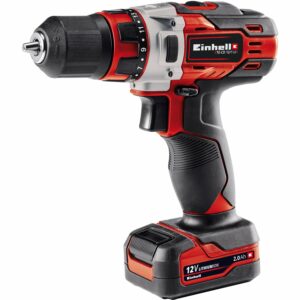 Einhell 12 V Akku-Bohrschrauber TE-CD 12/1 Li inkl. 2 Ah Akkus