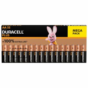 Duracell Alkaline Batterien AA Plus Power 32er Pack MN1500/LR06