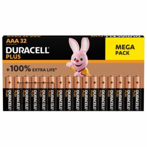 Duracell Alkaline Batterien AAA Plus Power 32er Pack MN2400/LR03