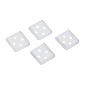Möbeluntersetzer 50 mm x 50 mm 4 Stück