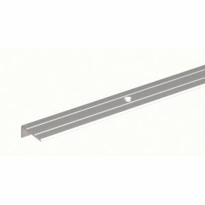 Treppenkantenprofil L-förmig Alu Elox. Silber 25 mm x 10 mm x 1.000 mm