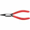 Knipex Sicherungsringzange schwarz atramentiert 140 mm