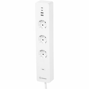 Ledvance Smart Home Steckdosenleiste Multi Power EU Weiß 35 cm