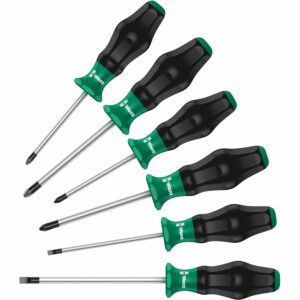 Wera Schraubendreher-Set Kraftform Comfort PH/PZ/S 6-teilig