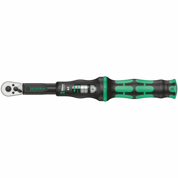 Wera Click-Torque A 5 Drehmomentschlüssel mit Umschaltknarre mit 6