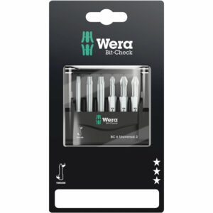 Wera Bit-Set Bit-Check 6 Universal 2 Aufstellbar 6-teilig