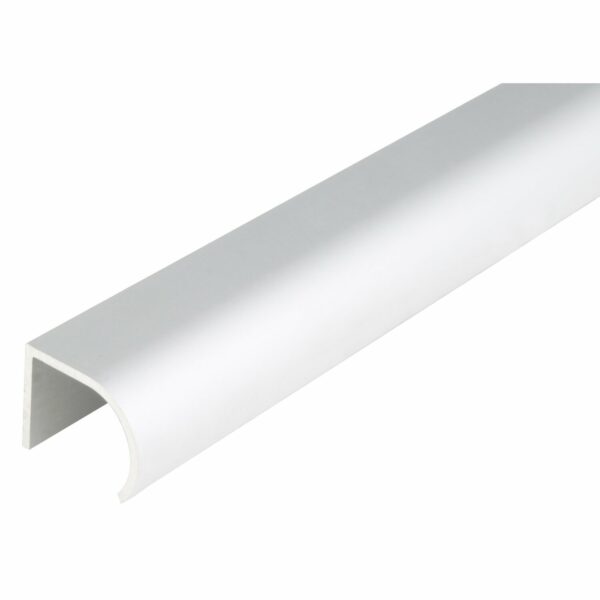 Griffprofil Alu Elox. Silber 25 mm x 19 mm x 1.000 mm