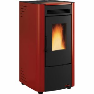 Extraflame Pelletofen Ketty Stahl Bordeaux 2