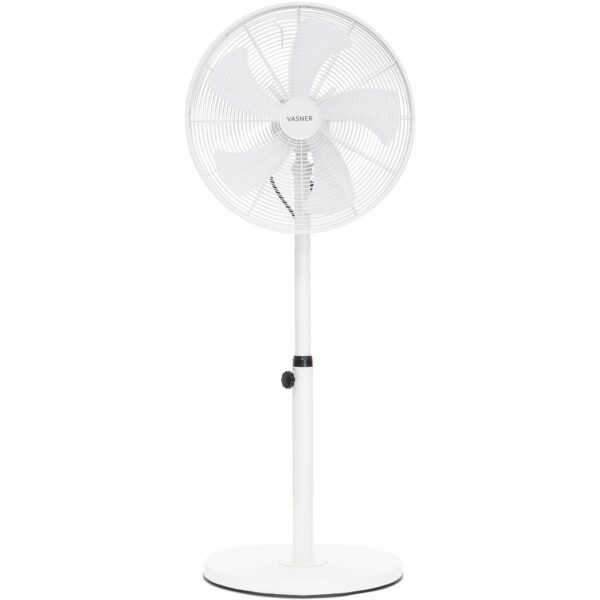 Vasner Standventilator Ventury S Metall höhenverstellbar mit Oszillation Weiß