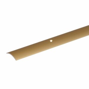 Bodenausgleichprofil Flach Alu Elox. Gold 40 mm x 1 mm x 1.000 mm