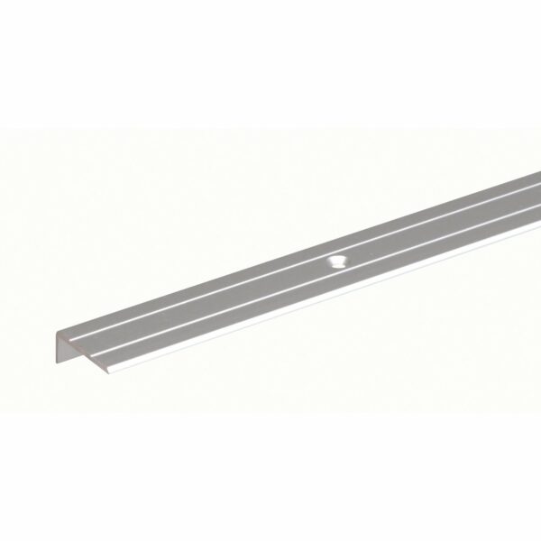 Treppenkantenprofil L-förmig Alu Elox. Silber 25 mm x 10 mm x 2.000 mm