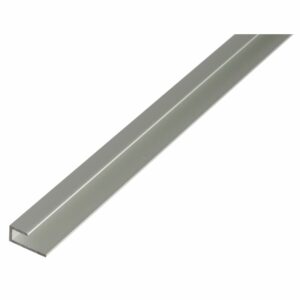 Bodenausgleichprofil Eckig Alu Elox. Silber 20 mm x 9 mm x 1.000 mm