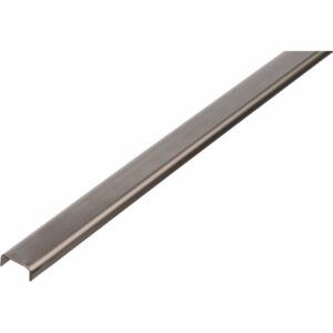 U-Profil Edelstahl Unbeh. 16 mm x 10 mm x 2.000 mm