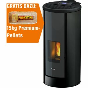 Freepoint Pelletofen Breeze Schwarz 10