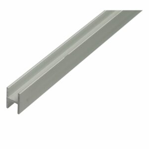H-Profil Alu Elox. Silber 30 mm x 22 mm x 1.000 mm