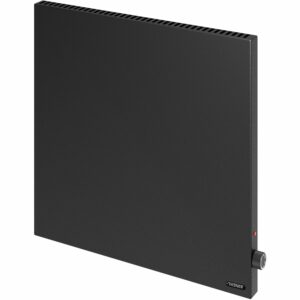 Vasner Hybrid-Infrarotheizung Konvi mit Thermostat 600 W 60 cm x 60 cm Schwarz