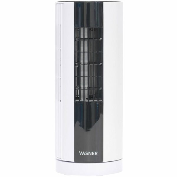 Vasner Turmventilator MilliFan klein mit Timer und Oszillation Schwarz-Weiß