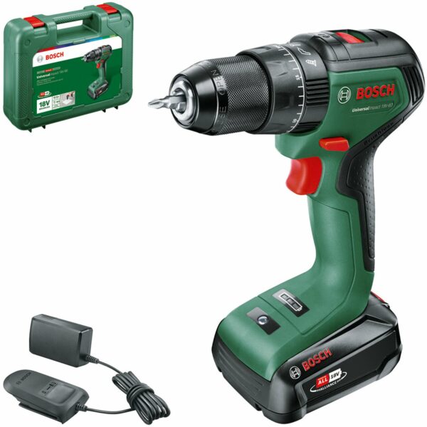 Bosch 18 V Akku-Schlagbohrschrauber Universalimpact 18V 60 m. Akku