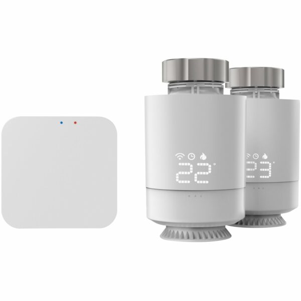 Hama Heizungssteuerung Wlan-Set mit Heizkörper-Thermos. Smart WiFi und Zentrale